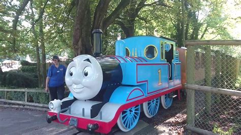 Thomas The Tank Engine Tour Ride At Drayton Manor Theme Park 27 August 2017 Youtube