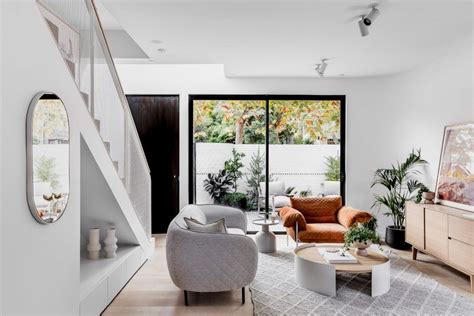 Interiors Of Pine Ave Townhouses By Cera Stribley Architects And The