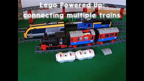 Lego Powered Up How To Connect Multiple Trains Youtube