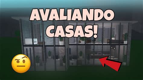 AVALIANDO CASAS NO BLOXBURG YouTube