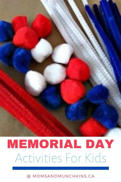 Memorial Day Activities For Kids Moms And Munchkins