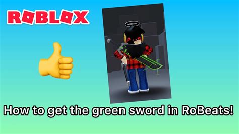 How To Get The Green Sword In Robeats Roblox Rb Battle Youtube