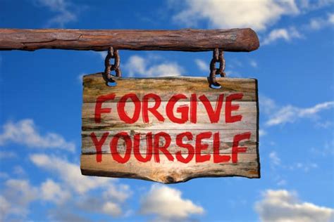 Forgiving Yourself Is So Hard