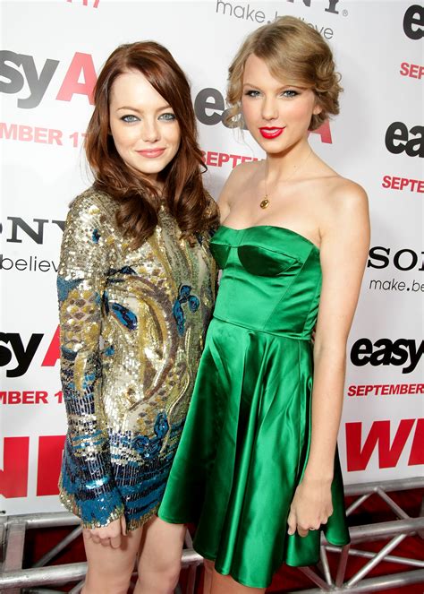 Taylor Swift Emma Stones Best Friendship Moments Over The Years