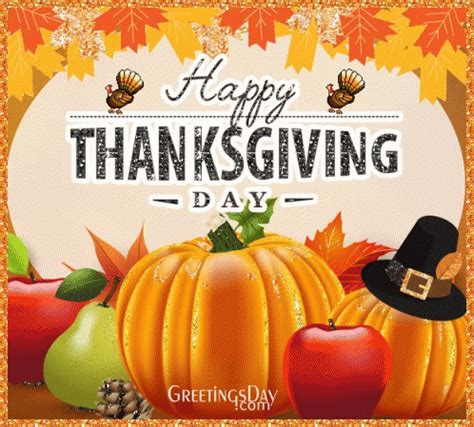 First, enjoy the given gif images of. Glitter Happy Thanksgiving Gif Pictures, Photos, and ...