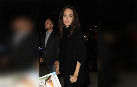 Angelina Jolie Meets Fans Despite Her Insomnia Battle