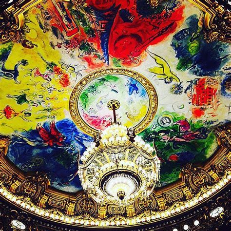 My Favorite Piece By Marc Chagal A Ceiling Mural At The Opéra Garnier
