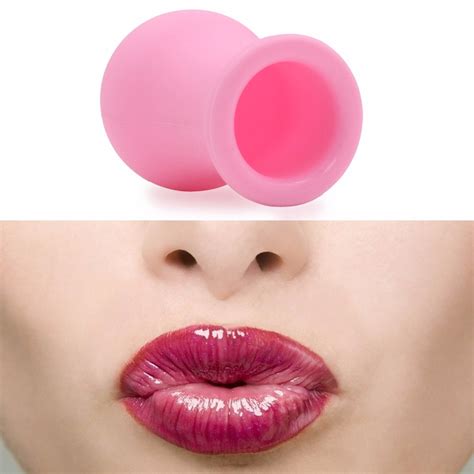 Women Silicone Sexy Full Lip Plumper Lip Enhancer Device Round Increase