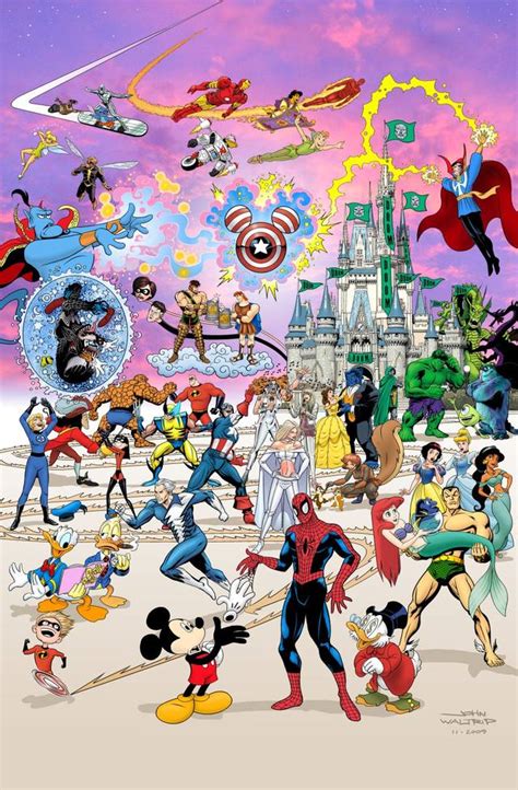 Epic Disneymarvel Mashup Boing Boing