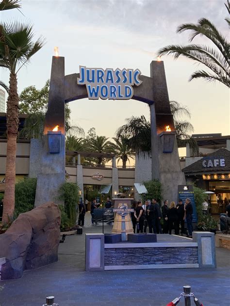 Jurassic World The Ride Media Night At Universal Studios Hollywood