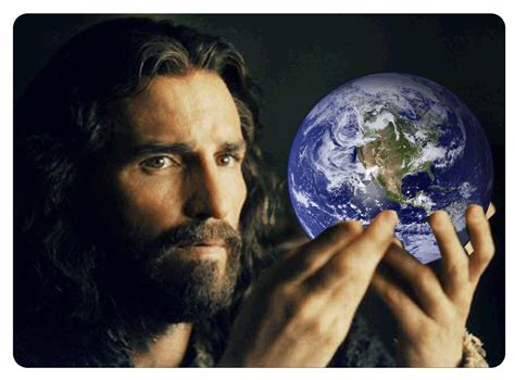 Jesus Holding Earth
