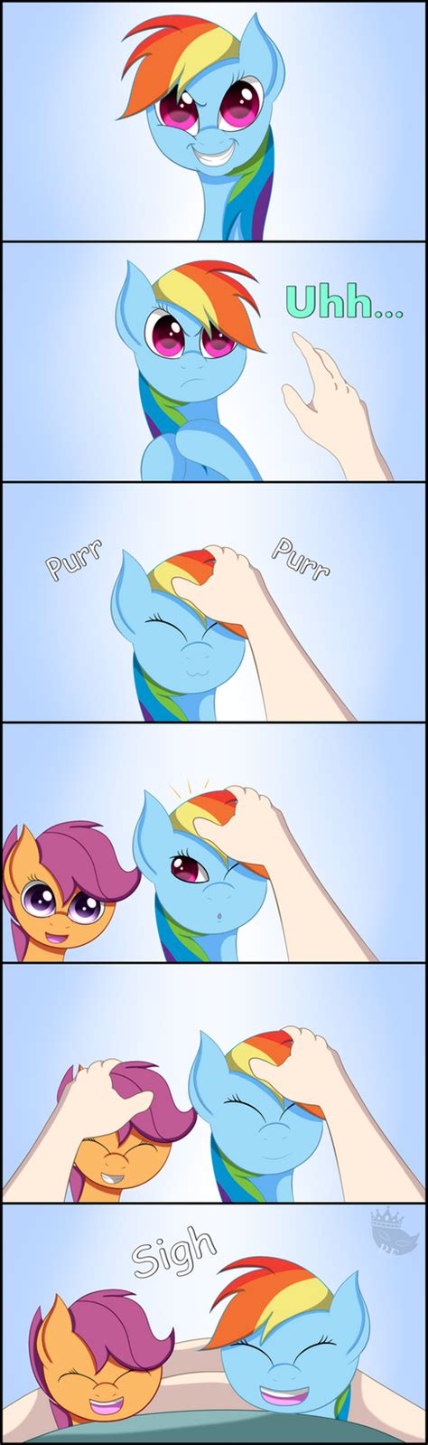 Rainbow Dash And Scootaloo Simulator Commission By Blinkingpink On
