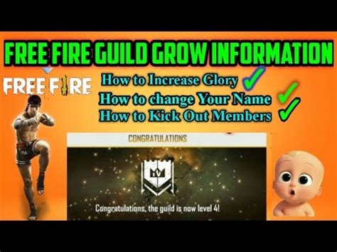 Guild in garena free fire is simply a group of players. How to Grow Guild level in Free Fire || How to Remove ...