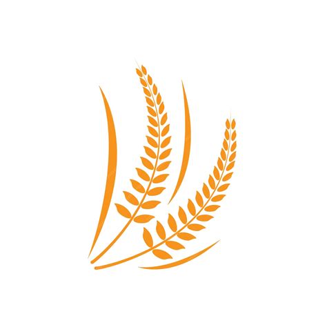 Premium Vector Wheat Logo Vector Icon Illustration