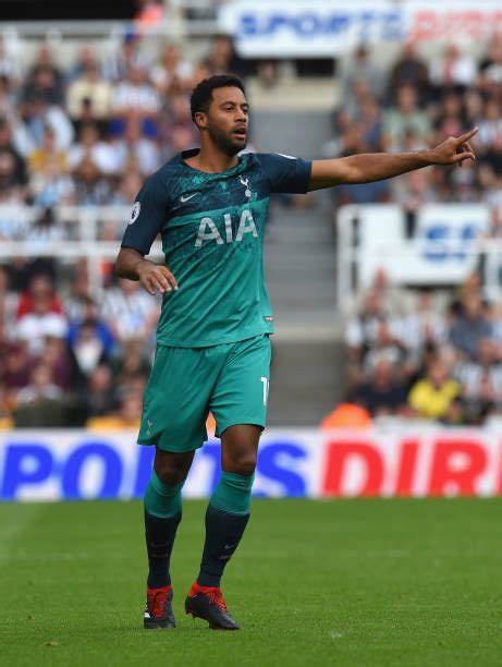 Moussa Dembele Of Tottenham Hotspur During The Premier League Match Between Newcastle United And