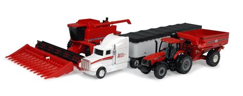 Ertl Case Ih 2188 Harvesting Set 164 Scale Toys And Games