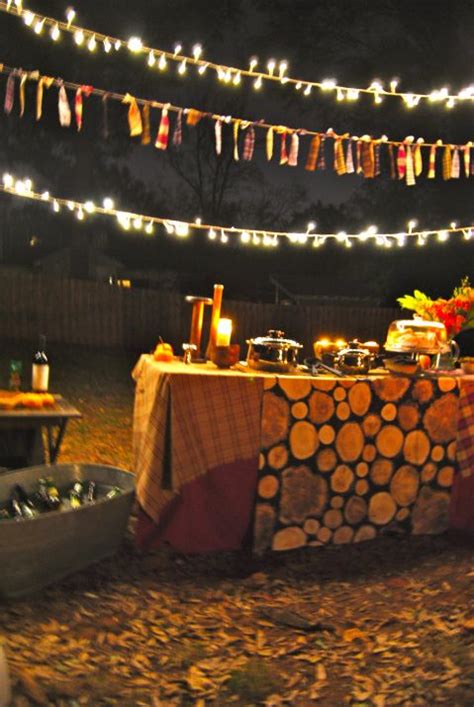 Spaces And Sets That Reflect A Full Life Of Style Bonfire Party Bonfire Party Decorations