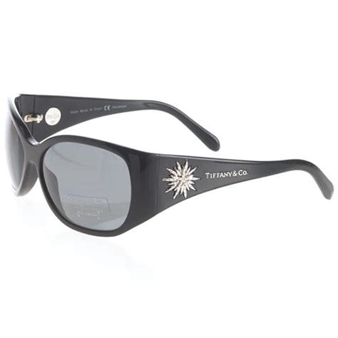 Tiffany And Co Oval Diamond Starburst Sunglasses