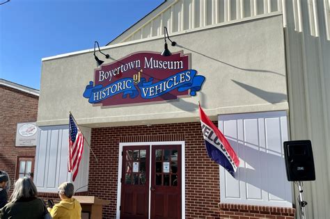 Boyertown Museum of Historic Vehicles unveils new facade in “Mighty