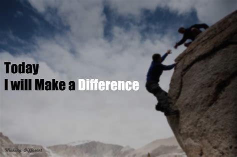 Make A Difference With Simple Efforts Making Different