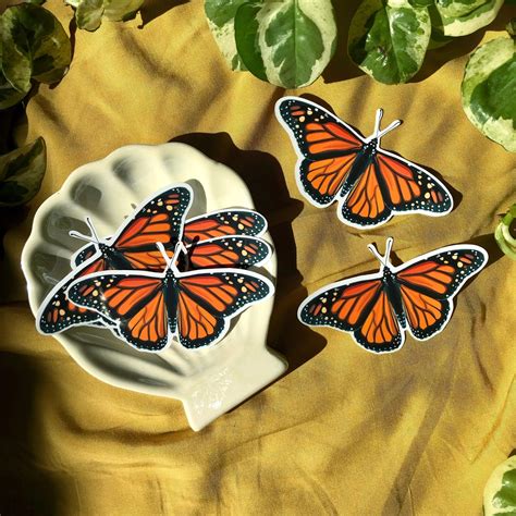 Monarch Butterfly Sticker Made By April Lynn