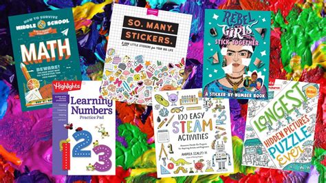 Activity Books For Kids