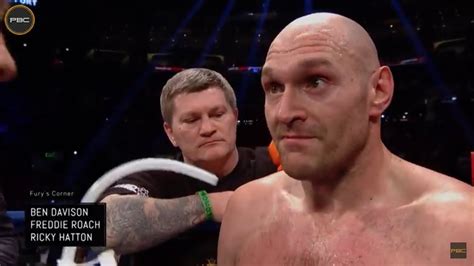 Tyson Fury New Evidence Cheating With Ricky Hatton Help Readjusting His