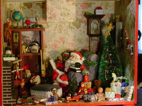 Christmas Roombox 112 Scale Dollhouse Christmas Christmas