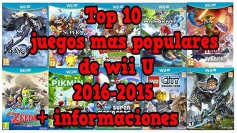 tutorial nociones básicas y como grabar backups de wii. Top 10 los mejores juegos de wii U 2016-2015 - YouTube