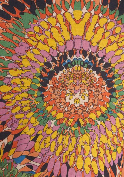 This 70s Style Print Is Positively Groovy Psychedelic Art Art