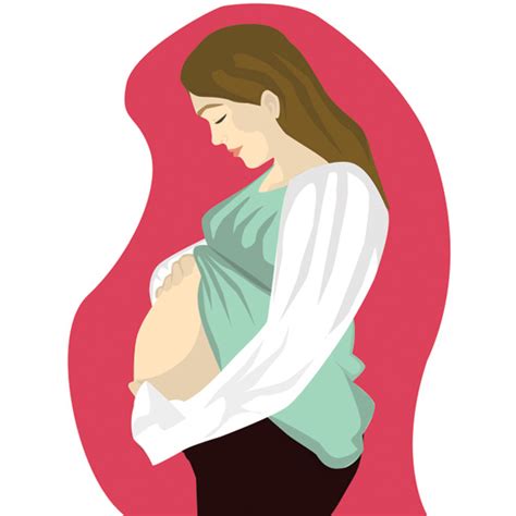 Pregnant Woman Cartoon Clipart Best