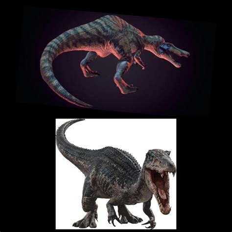 Baryonyx Design From The Cancelled 2015 Jurassic World Game Way Better Than The One We Got In