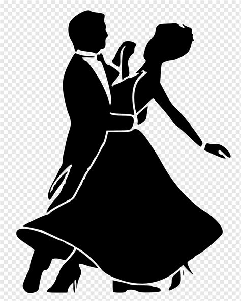 Silhouette Couple Ballroom Dancing