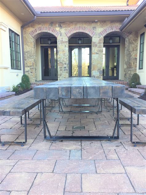 5 out of 5 stars. cedar tables outdoor seating outdoor dining custom ...