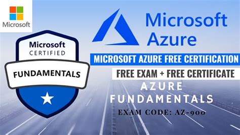 Free Microsoft Azure Fundamentals Certificate How To Write Azure