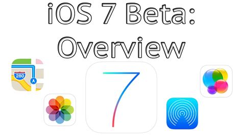 Ios 7 Beta Overview Demo Youtube