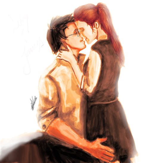 James Potter And Lily Evans By Bellatrixblack1951 On Deviantart