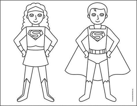 How To Draw Easy Superheroes Dreamopportunity25