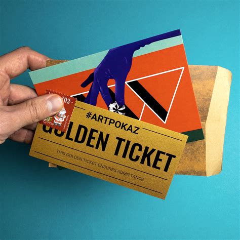 GOLDEN TICKET - #ARTPOKAZ