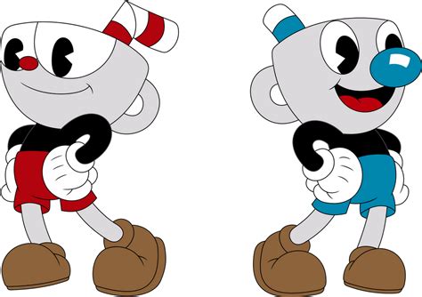 Cuphead And Mugman Png Png Image Collection