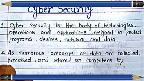 10 Lines On Cyber Security Short Essay On Cyber Security English