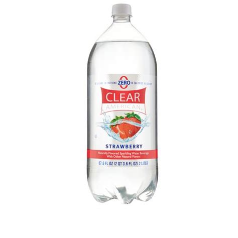 Clear American Strawberry Sparkling Water 676 Fl Oz