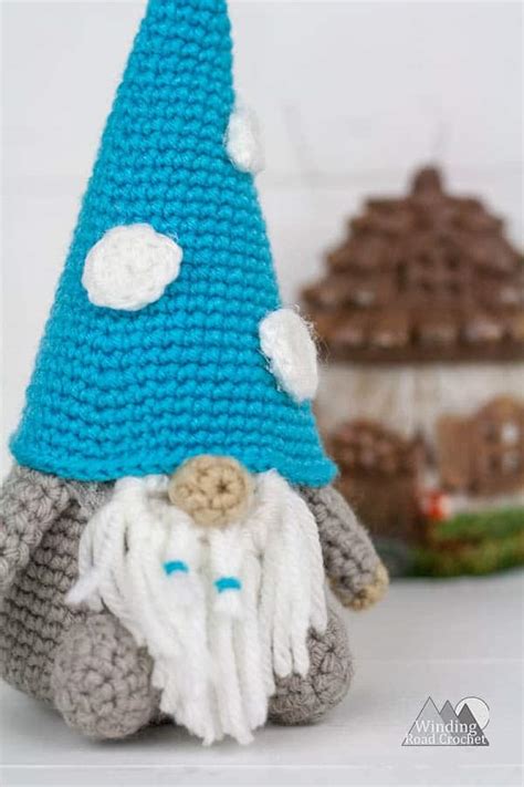 Amigurumi Gnome Free Crochet Pattern Winding Road Crochet