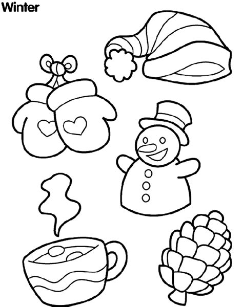 What color do you think of for christmas? Wonderful Winter Coloring Page | crayola.com