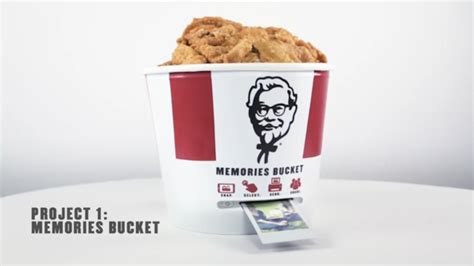 Kfc Have Released A Chicken Bucket That Doubles Up As A Polaroid Printer