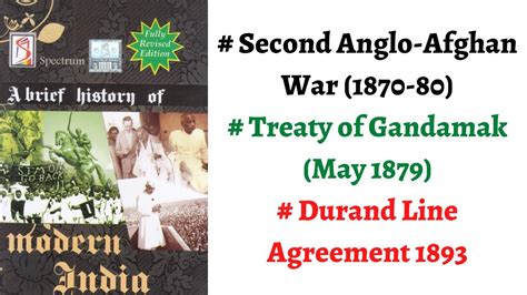 V29 2nd Anglo Afghan War Treaty Of Gandamak Durand Line Agreement