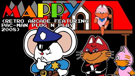 Mappy Retro Arcade Featuring Pac Man Plug N Play 2008 Youtube