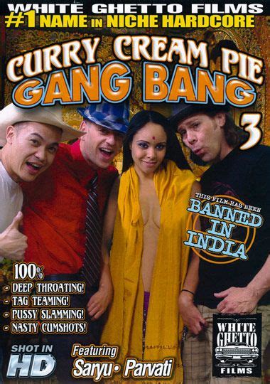 Curry Cream Pie Gang Bang 3 DVD Porn Video White Ghetto