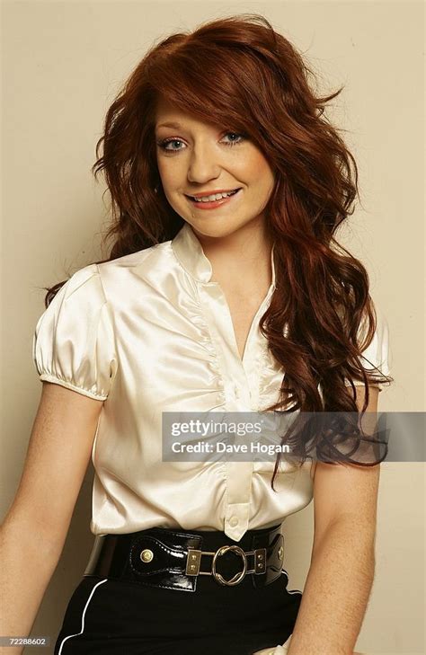 Girls Aloud Member Nicola Roberts Poses For A Portrait At Bbc News