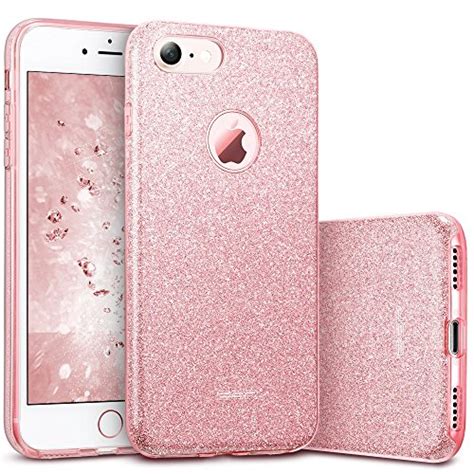 Esr Iphone 7 Case Bling Glitter Sparkle Three Layer Shockproof Soft